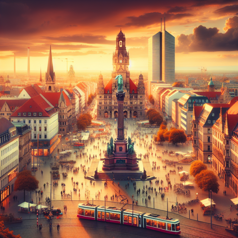 Vermessung in Leipzig